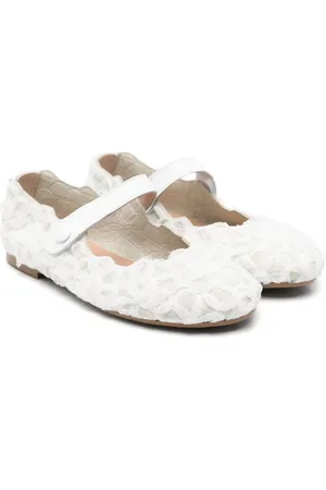 Eli1957 Sandalen mit Tüllapplikation
