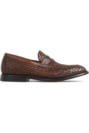 Green george Loafer mit Webmuster