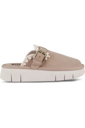 Mou Slipper aus Leder