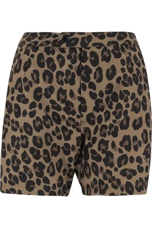 Aspesi Shorts mit Leoparden-Print