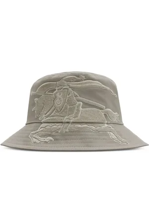 Burberry Fischerhut mit Equestrian Knight-Stickerei