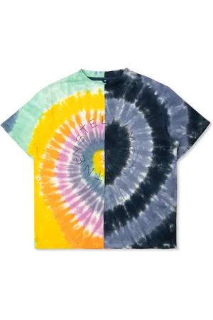 Stella McCartney T-Shirt mit Batikmuster