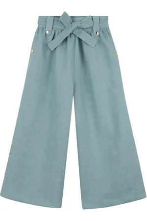 Chloé Leinenhose mit Schleifendetail