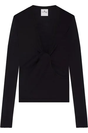 Courrèges Hemd mit Twist-Detail