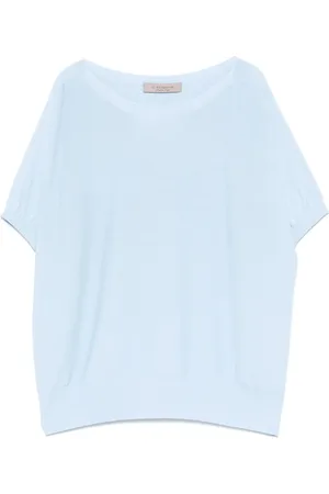 D.EXTERIOR Gestricktes T-Shirt