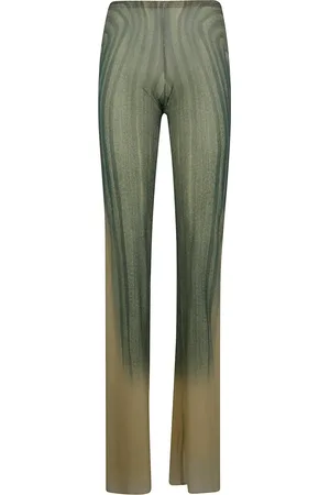 Jean Paul Gaultier Hose mit Spiral-Print