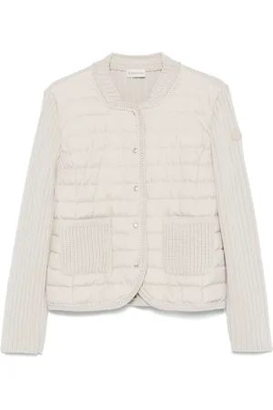 Moncler Jacke mit gefütterten Einsätzen
