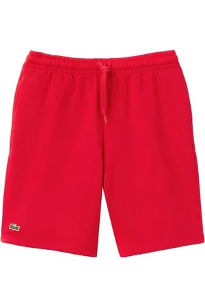 Lacoste Red Joggingshorts aus Fleece