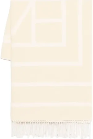 Totême Jacquard-Schal mit Monogrammmuster