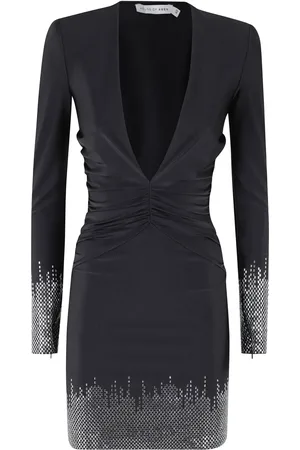 AMEN Minikleid mit Kristallen