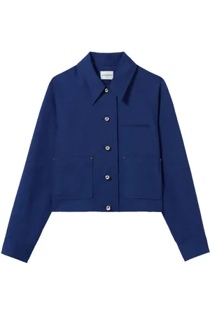 Claudie Pierlot Hemdjacke im Cropped-Design