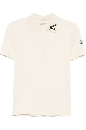 Moncler Poloshirt mit Perlen