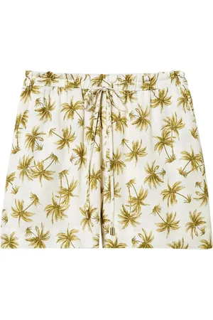Twin-Set Shorts mit Palmen-Print