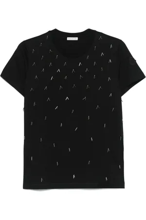 Moncler T-Shirt mit Perlen