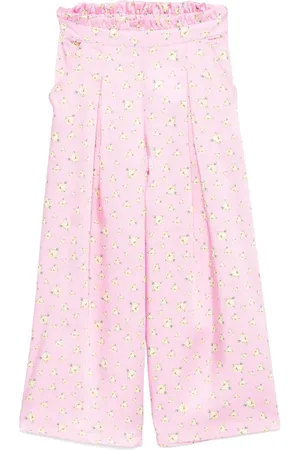 MISS GRANT Hose mit Blumen-Print