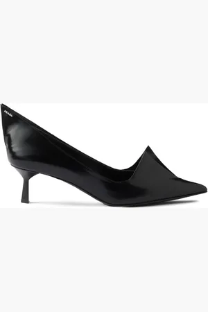 Prada Pumps aus gebürstetem Leder 55mm