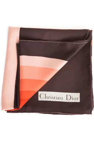 Dior 1970s Schal mit Logo-Print