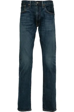 Ralph Lauren Tief sitzende Varick Tapered-Jeans