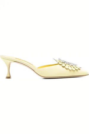 Manolo Blahnik Shogmu Mules 50mm
