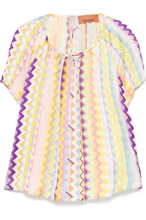 Missoni Bluse mit Zickzackprint