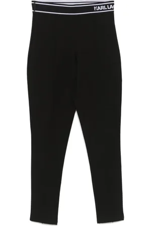 Karl Lagerfeld Leggings mit Logo-Bund