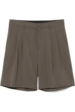 LOW BRAND Shorts mit Faltendetail