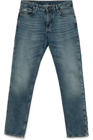 Emporio Armani Jeans mit Logo-Schild