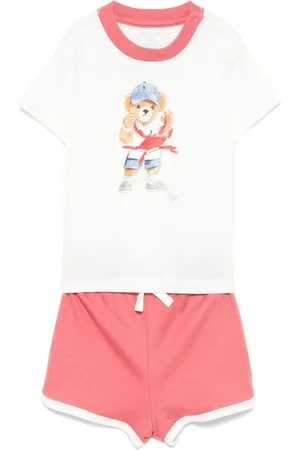 Ralph Lauren Shorts-Set mit Polo Bear