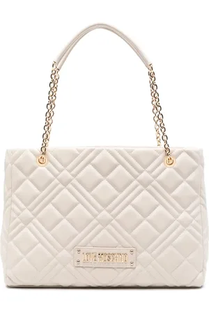 Moschino Handtasche mit Logo-Schriftzug