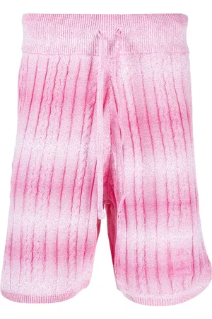 GCDS Gestrickte Bermudas mit Farbverlauf