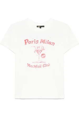 Maje T-Shirt mit grafischem Print