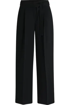 HUGO BOSS Klassische Hose mit Bügelfalten
