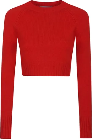 Sportmax Geripptes Cropped-Top