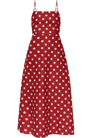POSSE Kleid mit überkreuzten Trägern