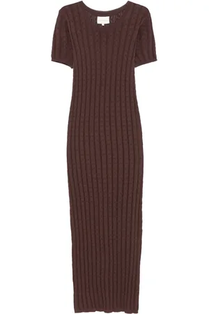 LOULOU Gestricktes Aruba Kleid
