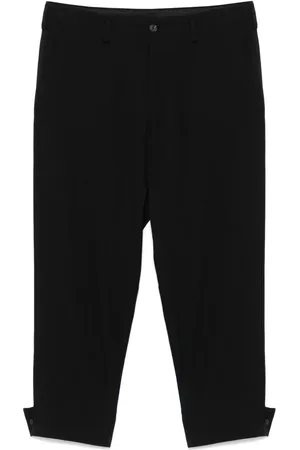 YOHJI YAMAMOTO Wollhose mit Gürtel