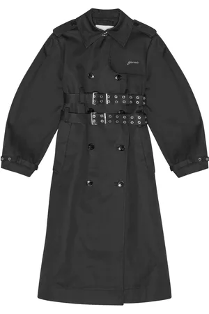 Ganni Trenchcoat aus Bio-Baumwolle