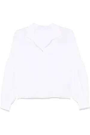 120% Lino Bluse aus Leinen