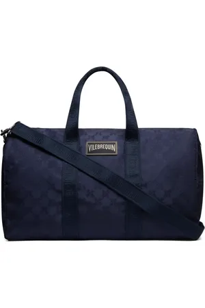Vilebrequin Bag-72 Reisetasche mit Monogramm-Jacquard