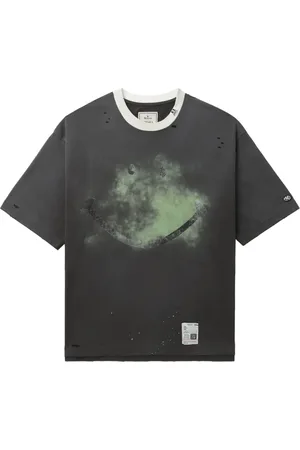 Maison Mihara Yasuhiro T-Shirt im Distressed-Look