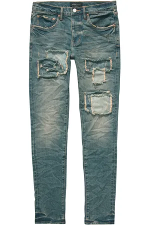 Purple Brand Skinny-Jeans im Distressed-Look