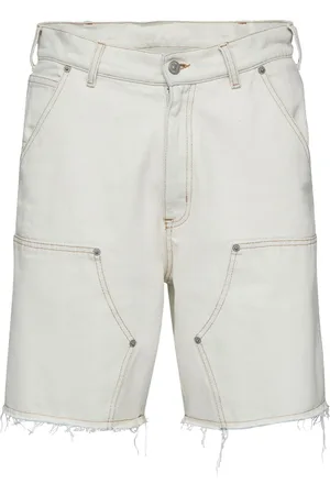 Maison Margiela Jeans-Shorts mit Nummern-Motiv