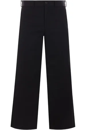 Comme des Garçons Gerade Cropped-Hose