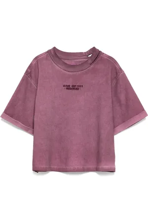 Izzue T-Shirt mit Logo-Stickerei