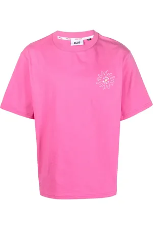 GCDS T-Shirt mit Surfer-Print