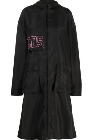 GCDS Kapuzenparka mit Logo-Stickerei