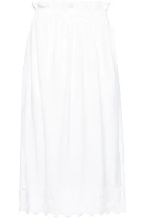 Simone Rocha Geraffter Rock mit Stretchbund