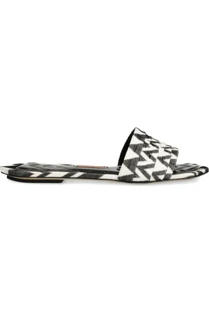 Missoni Pantoletten mit Zickzack-Print