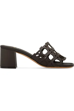 Salvatore Ferragamo Gancini Mules 55mm