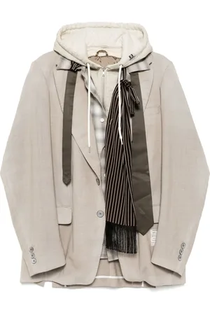 Maison Mihara Yasuhiro Sakko im Layering-Look